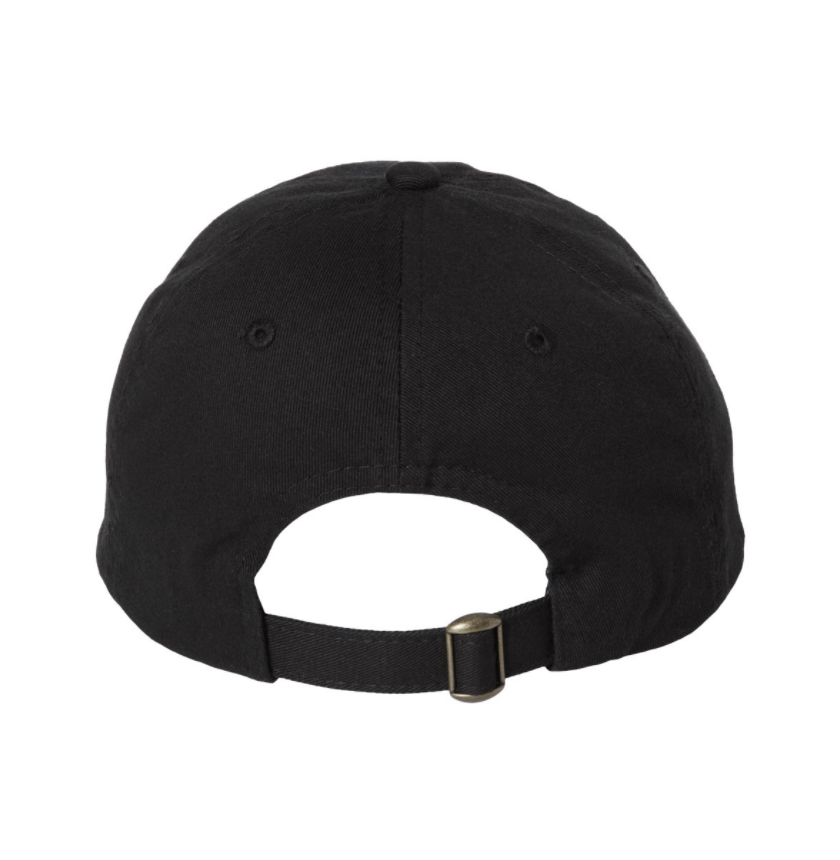 Belair Black Color Flame Logo Design Classic Chino Cap Hat