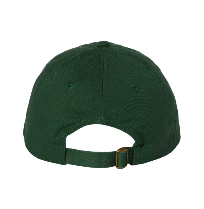 Belair Green Color Flame Logo Design Classic Chino Cap Hat
